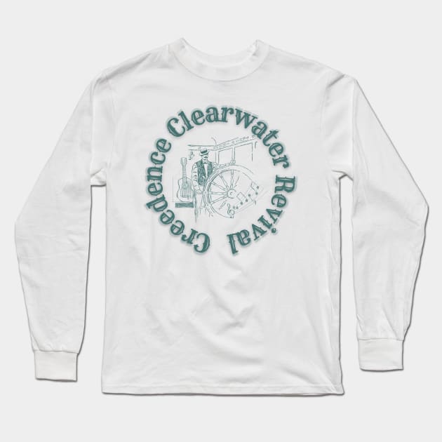 ccr Long Sleeve T-Shirt by lyonkid.art